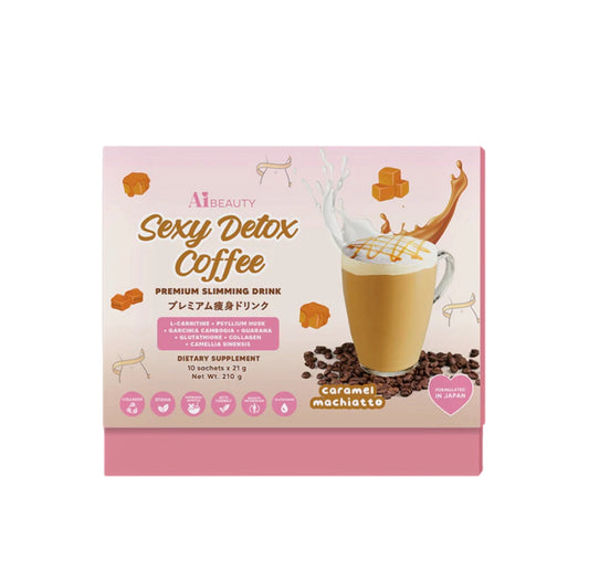 AiBeauty Sexy Detox Coffee Caramel Macchiato Premium Slimming Drink 10s