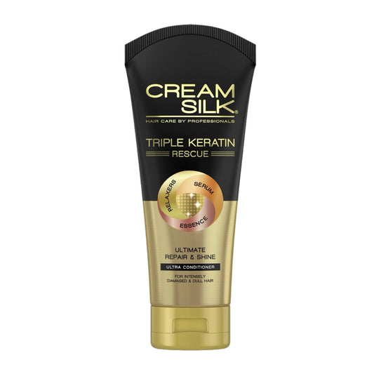 Cream Silk Triple Keratin Rescue Conditioner Ultimate Repair & Shine 170ml